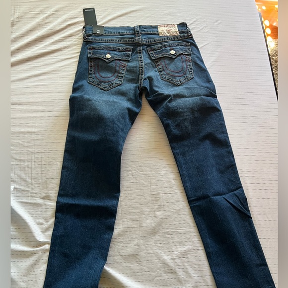 True Religion 34 Geno Relaxed Slim Jeans - Picture 5 of 14